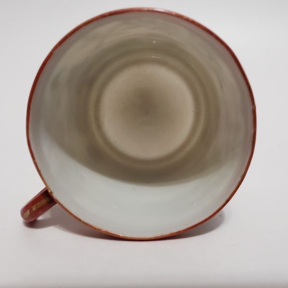 Japanese Geisha Girl Bone Chine Small Espresso Coffee Cup 2" - Picture 2 of 8